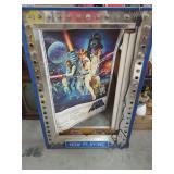 Star Wars Episode IV Movie Poster Electric Light-Up Display