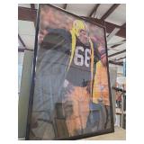 Framed Green Bay Packers Jerry Kramer Art