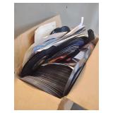 Box of 45 RPM Records