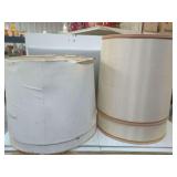 Two Fabric Lamp Shades