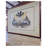 Kenojuak Ashevak Stencil and Stonecut Print