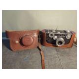 Argus C3 Rangefinder Camera with Leather Case