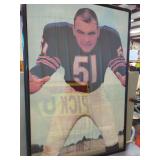 Dick Butkus Chicago Bears Framed Image