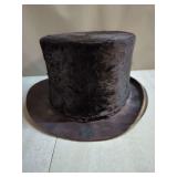 Black Fur Top Hat