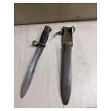Spanish CETME Model 1964 Bayonet with Scabbard and Frog