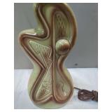 Ceramic Table Lamp with Abstract Design
