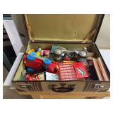 Toys and Novelty Items in Suitcase