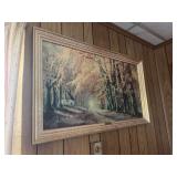 Autumn Leaves by M. Kurzwelly Framed Print