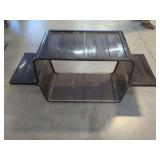Smoked Lucite Coffee Table