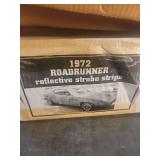 1972 Roadrunner Reflective Strobe Stripe Kit and 1968 Charger Tail Stripe Kit