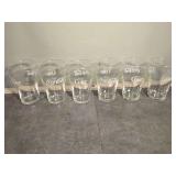 Set of Six Coca-Cola Glass Tumblers