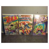 Marvel Comic Books: Incredible Hulk and Captain America