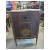 Wooden Floor Radio Cabinet