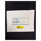 GIft Certificate $250 to South Midway Supply, Inc.