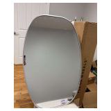 Silver Framed Mirror