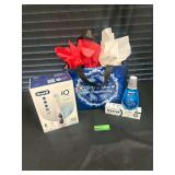 Oral B Electronic toothbrush with toothpaste, floss & mouthwash