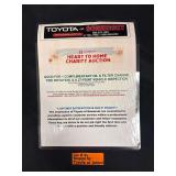 Oil change, tire rotation, 27 point inspection at Toyota of Somerset