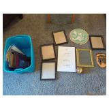 Assorted Picture Frames and Decorative Wall Art