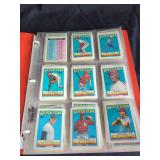 1988 Topps Super Star Baseball Card Collection in Binder