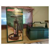 Coleman Dual Action QuickPump and Aladdin Stanley Cooler