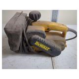 DeWalt Electric Belt Sander with Dust Collection Bag