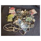 Costume Jewelry Collection with Red Hat Society Items