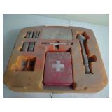 Multi-Purpose Household Tool and Hardware Kit in Carrying Case
