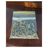Handgun Ammunition in Plastic Storage Bag