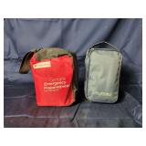 Genuine First Aid Emergency Preparedness Kit and LifeSource Blood Pressure Monitor