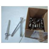 Socket Wrench Extensions and Drive Adapters with Storage Box