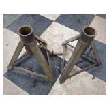 Pair of Steel Tripod Support Stands
