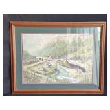 Fred Thrasher Stearns Coal and Lumber Company Barthell Mine 1 Limited Edition Print