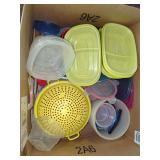 Kitchen Storage Containers and Muffin Pan