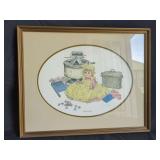 C. Don Ensor Framed Print Jacks and Jill