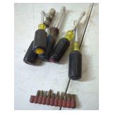 Screwdriver Handles and Drill Bit Collection