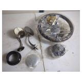 Automotive Steering Wheel and Side Mirror Set