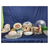 Decorative Ceramic and Glass Tableware Collection