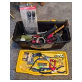 Voyager 19-Inch Toolbox with Assorted Hand Tools and Accessories