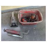 Shop Tools and Equipment in Plastic Basket