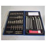 56-Piece Precision Knife and Blade Set with Sharpening Stone