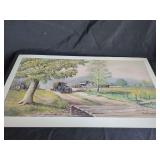 Fred Thrasher Signed Artist Proof Print Old General 1987