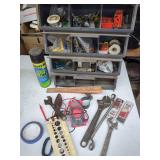 Hand Tools, Hardware Organizer, and Shop Supplies