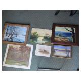 Assorted Landscape and Wildlife Artworks