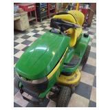 John Deere X300 Series 4-Wheel Steer Riding Lawn Mower