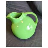 Hall China Green Glazed Ceramic Pitcher Model 633