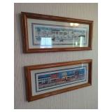 Two Framed Susan Henke Prints: Colt