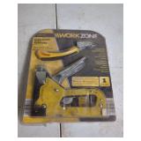 Work Zone 2-Piece Staple Gun and Staple Remover Set