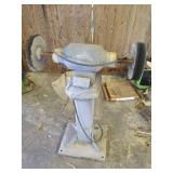 Baldor 1.5 HP Buffer on Pedestal Stand