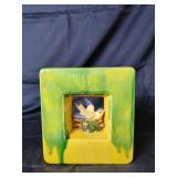 McCoy Pottery Square Planter with Bird Motif