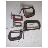 C-Clamps, Set of 5